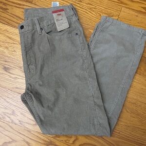 Levi's Men's Corduroy Pants in Gray